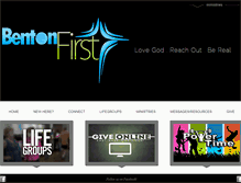 Tablet Screenshot of bentonfirst.com